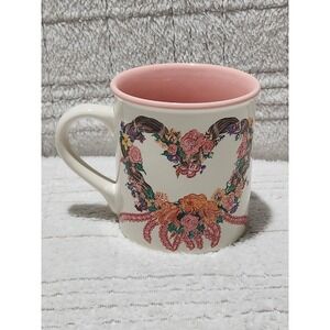 Vintage 1989 Chelsea Wreath Potpourri Press Coffee‎ Mug Cup Cottage Core Grandma